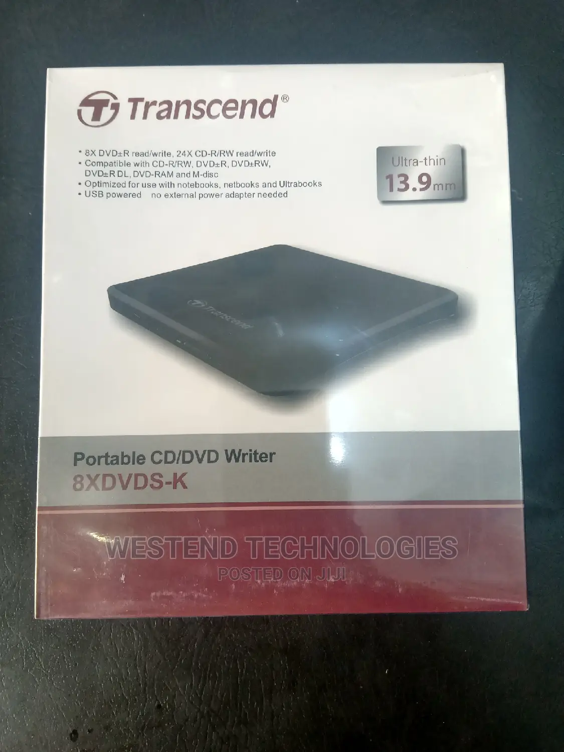 Transcend External DVD ROM, External DVD Rewriter