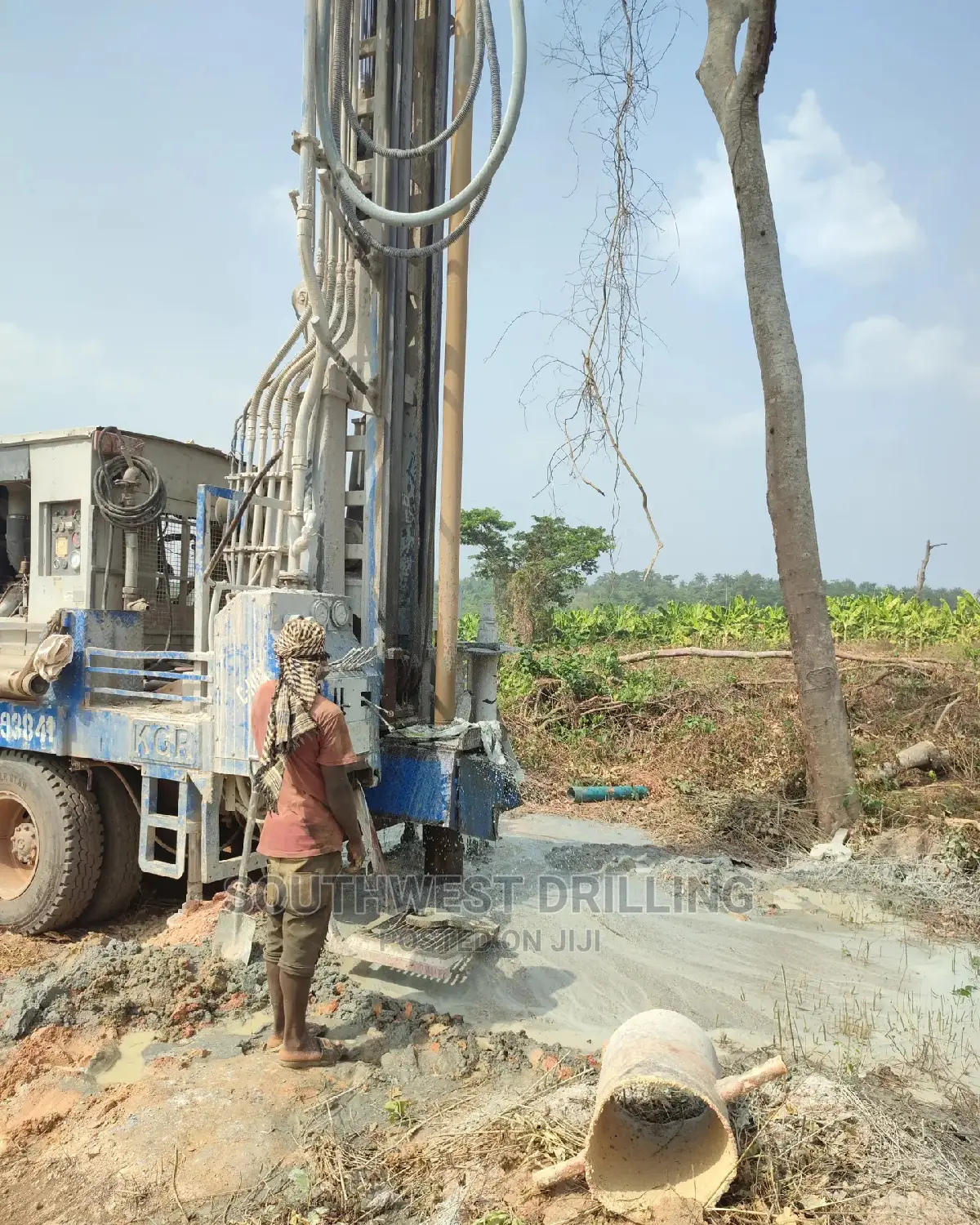 Industrial Borehole Drilling in Ibadan Oluyole Oyo State