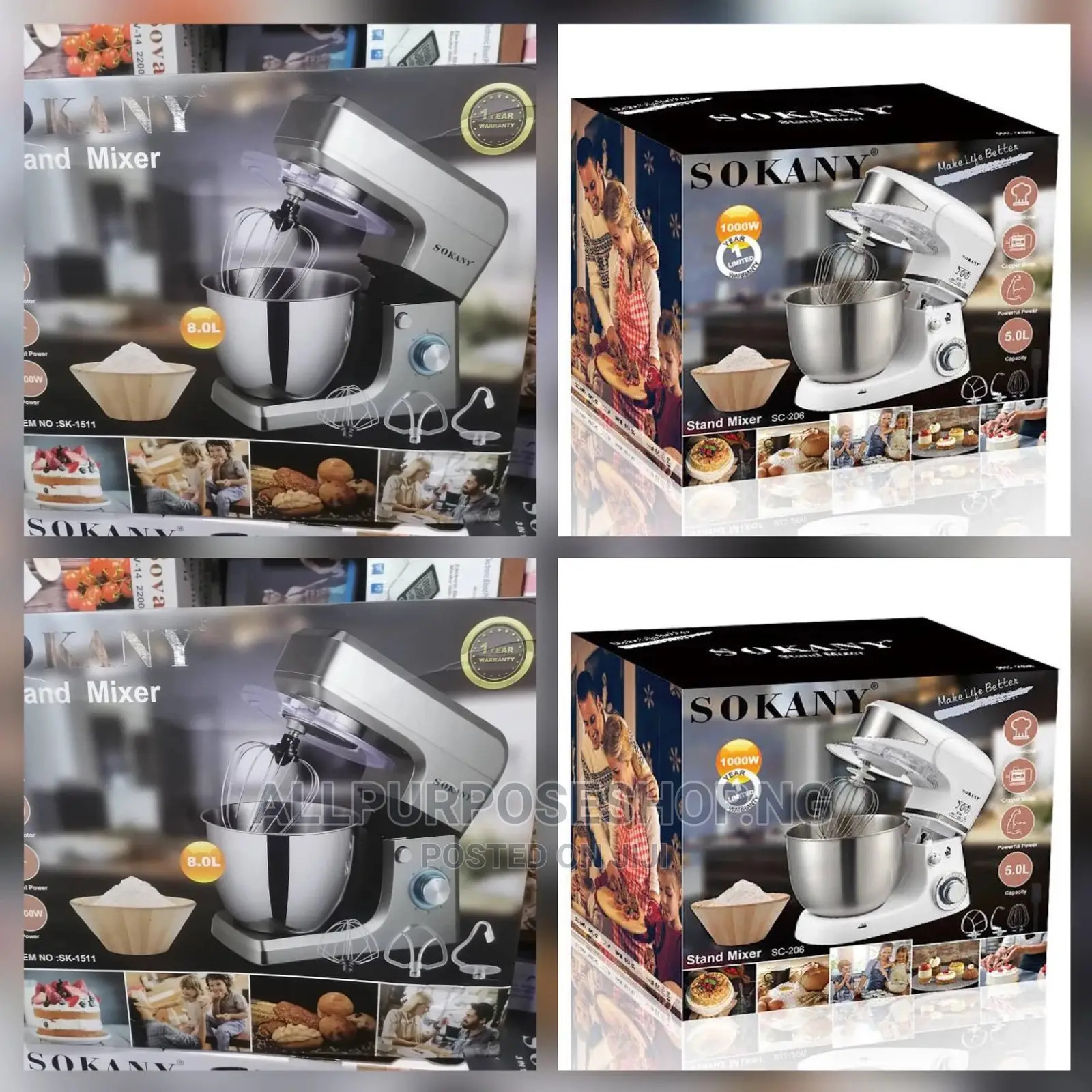 Sokany Stand Mixer