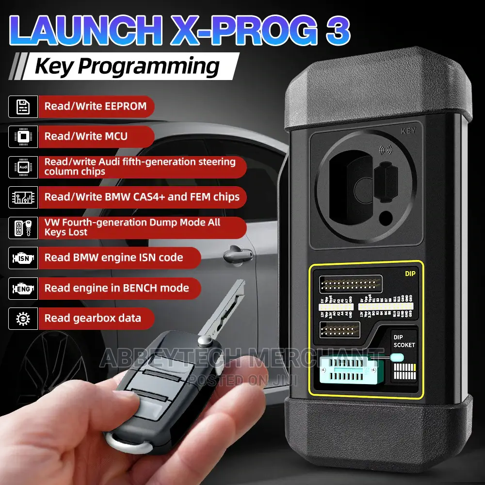 LAUNCH X431 X-Prog 3 Key Chip Reading Matching N Programmer