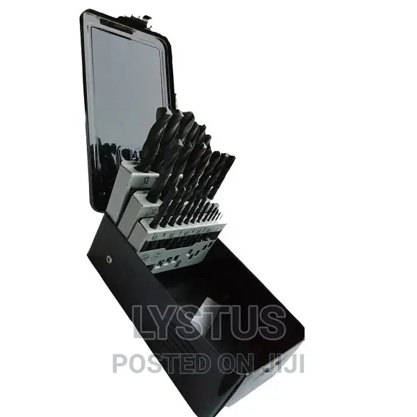WELU Germany (25 Piece) 1-13 X 0.5mm HSS-R DIN 338 Metal Dri