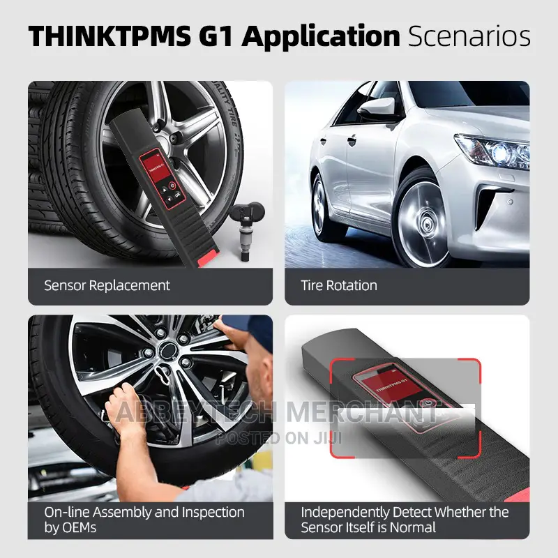 THINKTPMS G1 TPMS Inspection, Sensor Reading N Programming