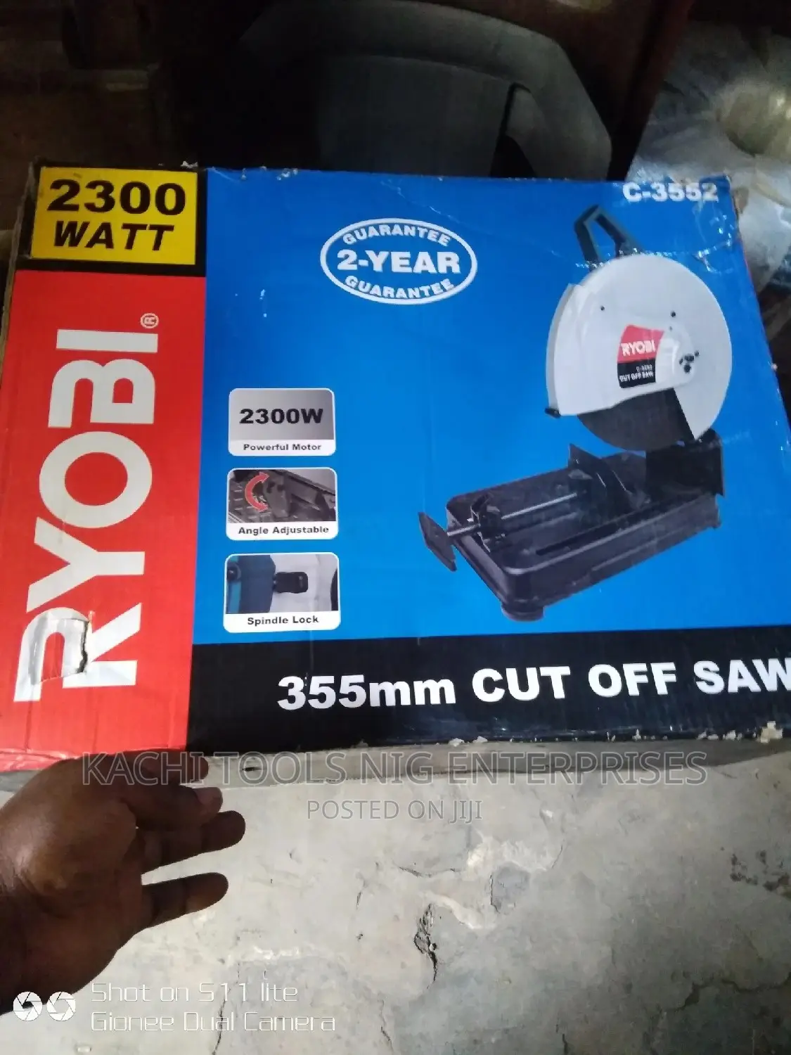 2300w Ryobi Cut Off Saw Machine