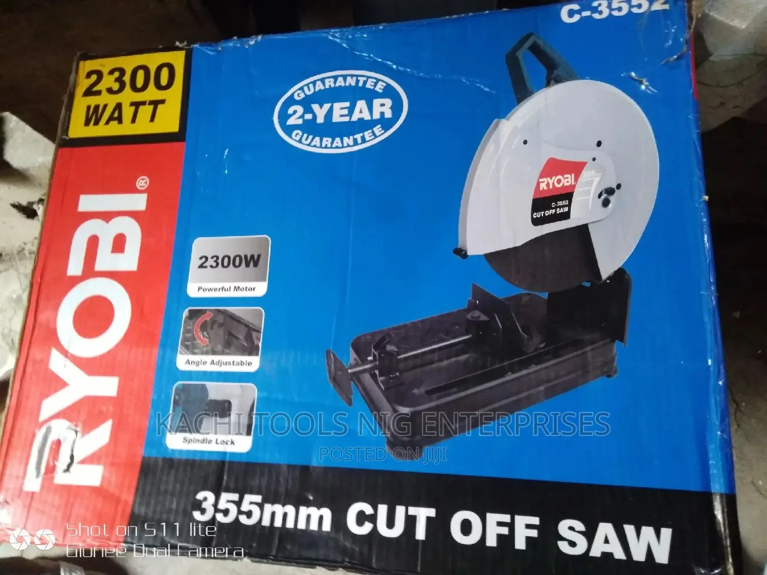 2300w Ryobi Cut Off Saw Machine