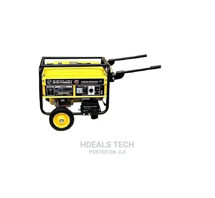Senwei Sv6200e2 4.5kva Automatic Gen Tyre, Key and Handle