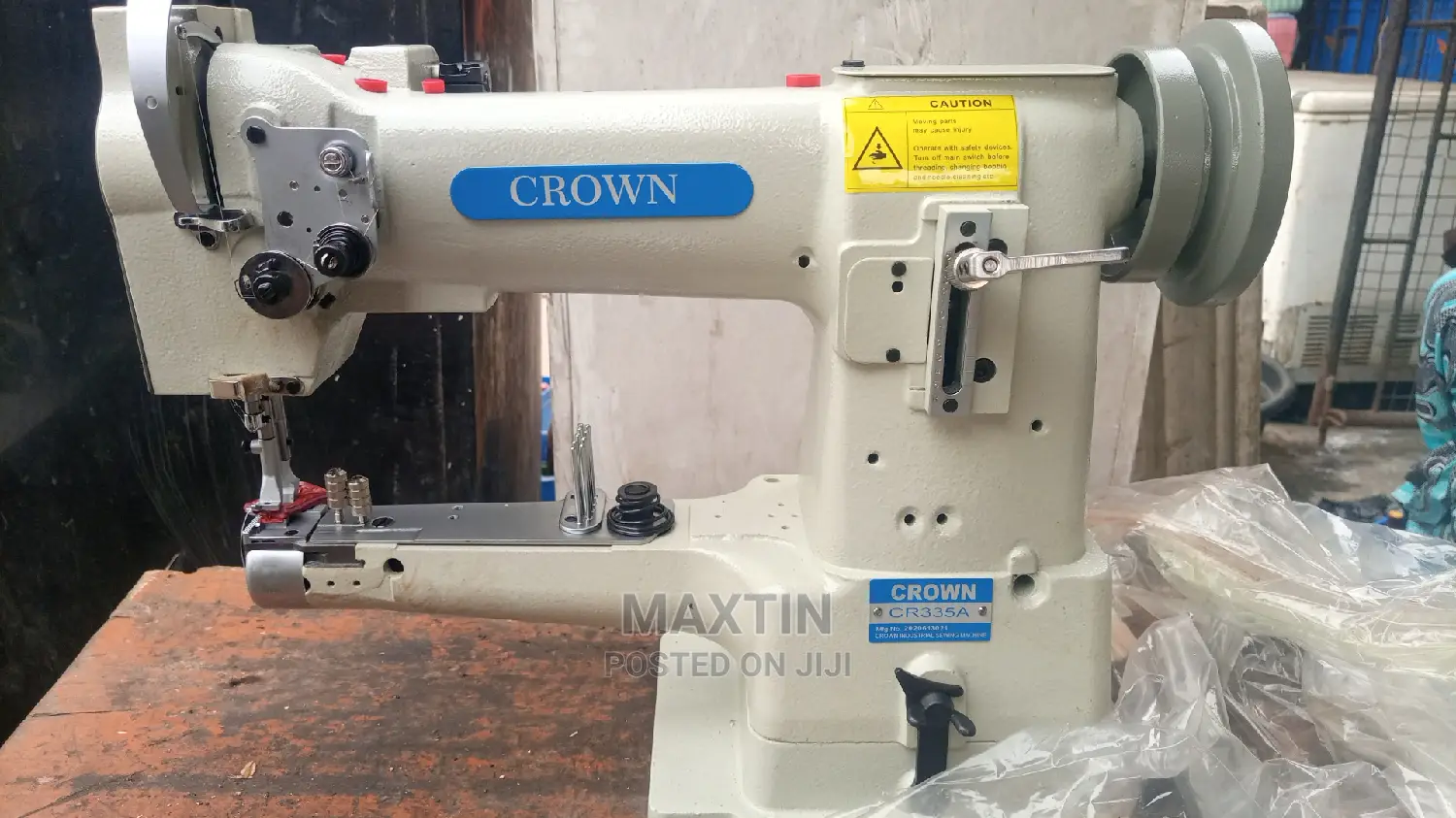Crown Cylinder Bed Leather Sewing Machine