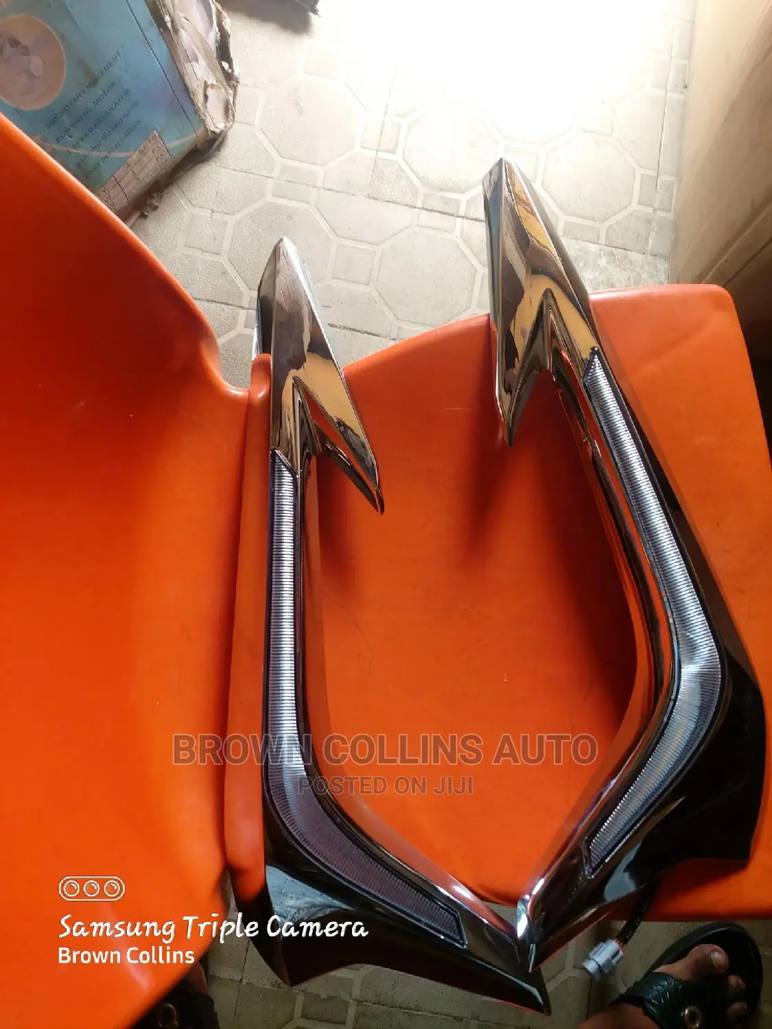 Led Spoiler Chrome 2016-2021 Toyota Prado