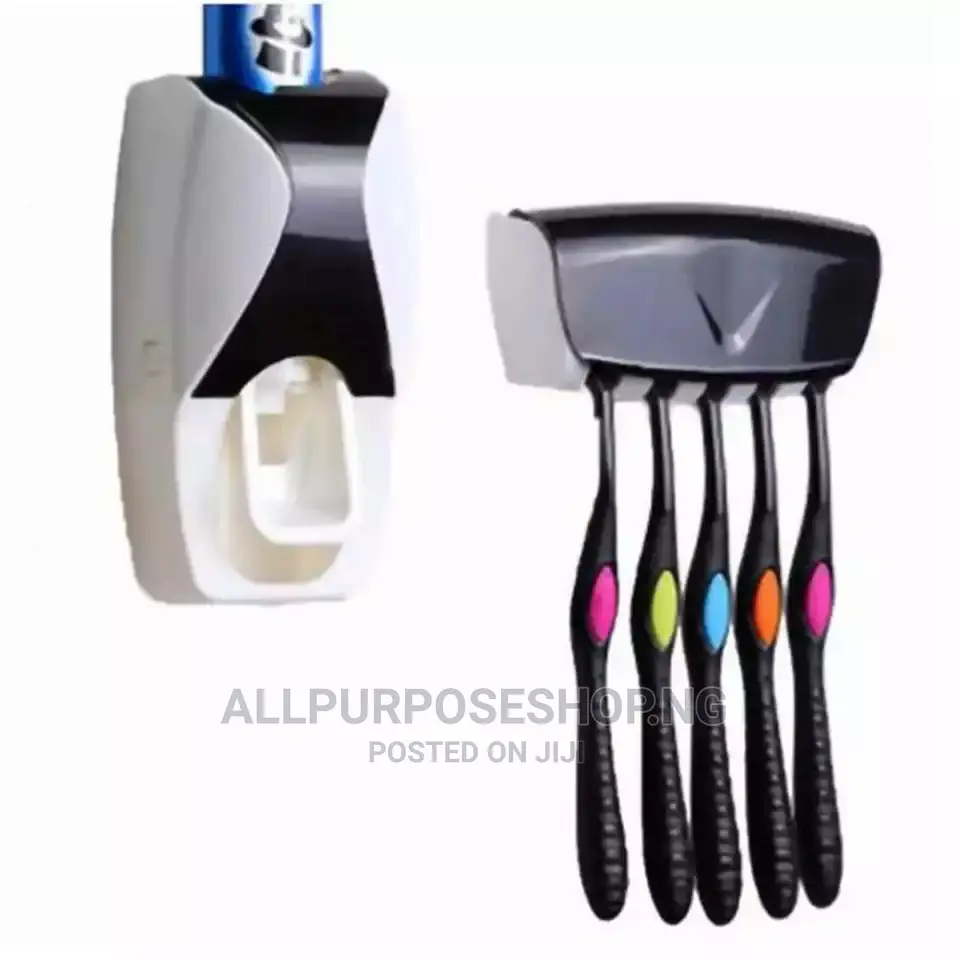 Toothbrush and Toothpaste Holder
