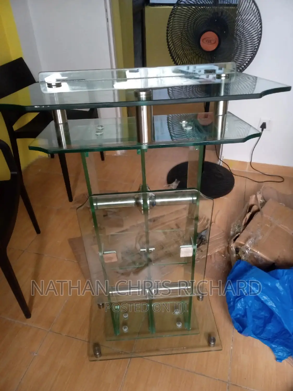 Fresh Lit Neat Transparent Altar