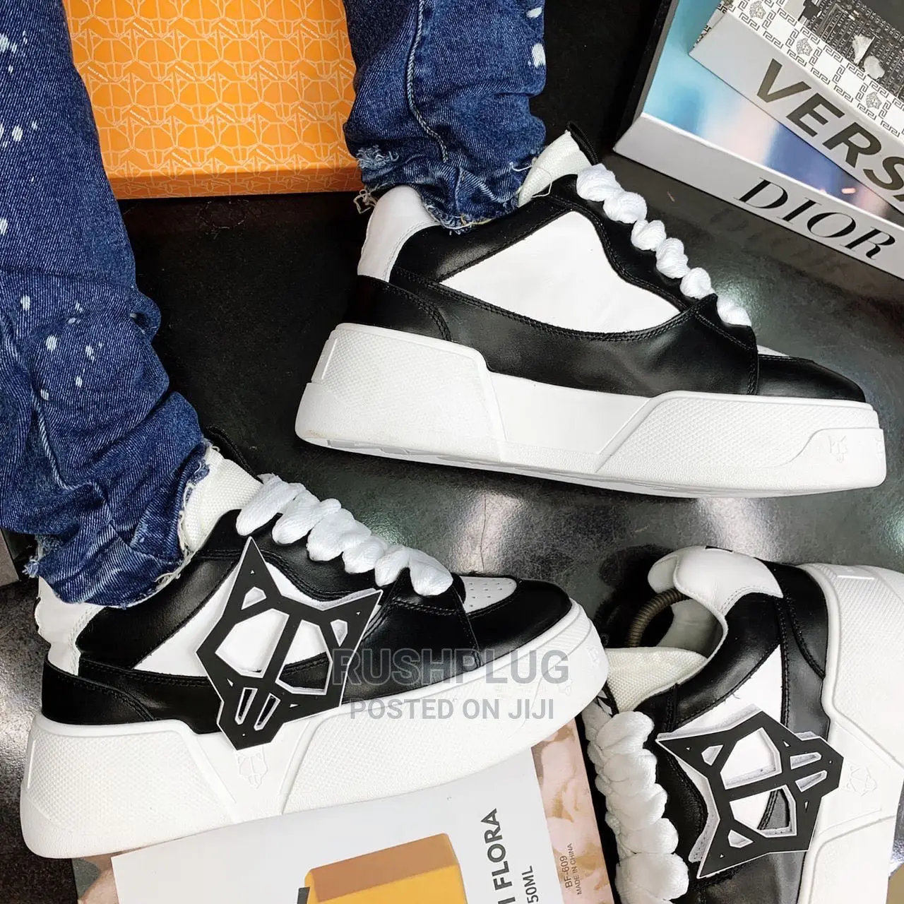 Naked Wolfe “Kosa” Black-white Snks-