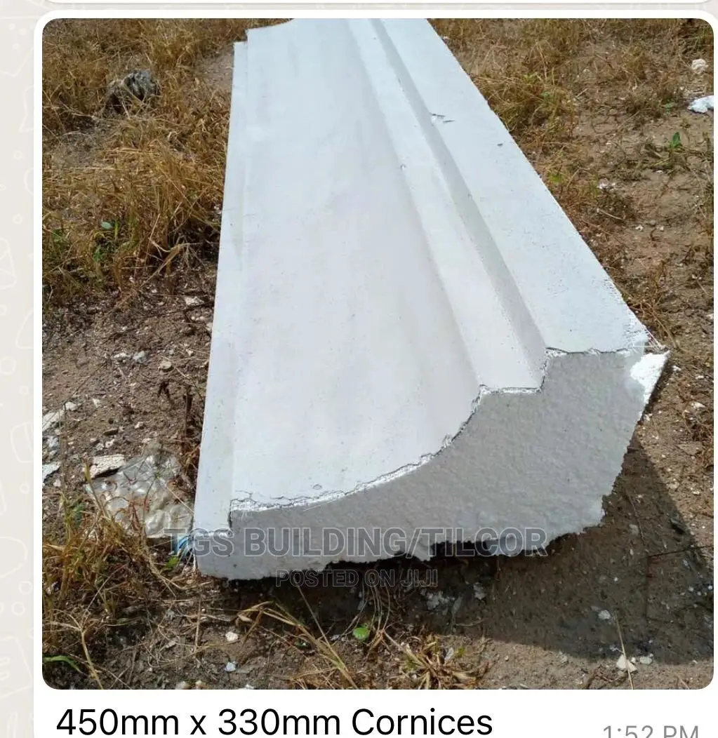 450 X 450 Polystyrene Parapet
