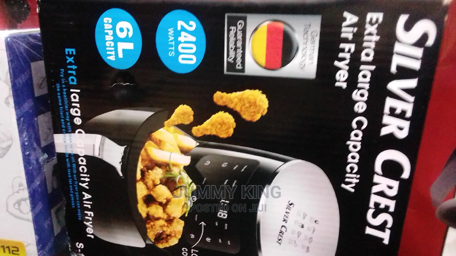 Silver Crest 6L Extra Large Capacity Airfryer