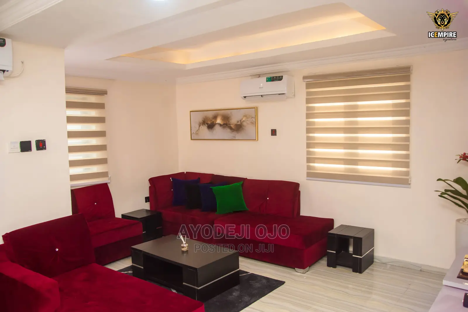 Icempire Shortlet Piose: 2 Bedroom Apartment With a Pool