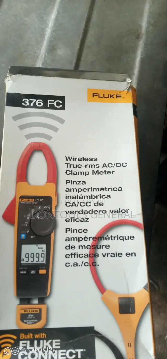 FLUKE 376FC True-RMS Clamp Meter With Iflex