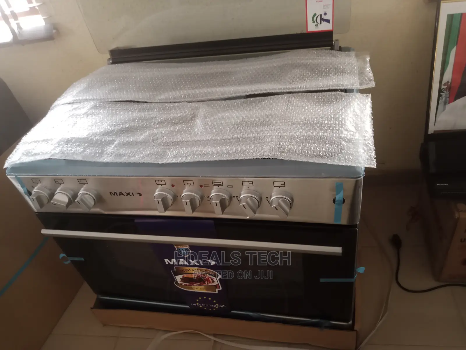 Maxi 60*90 4 Gas + 2 Electric Cooker With Oven+Lamp+Auto Ign
