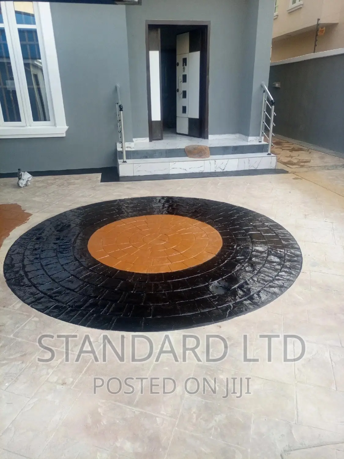 Stamp Concrete Floor 