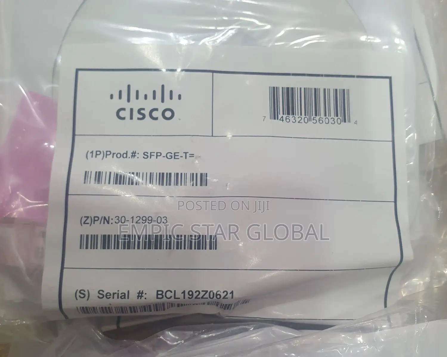 Cisco SFP Copper GLC-Ge-T