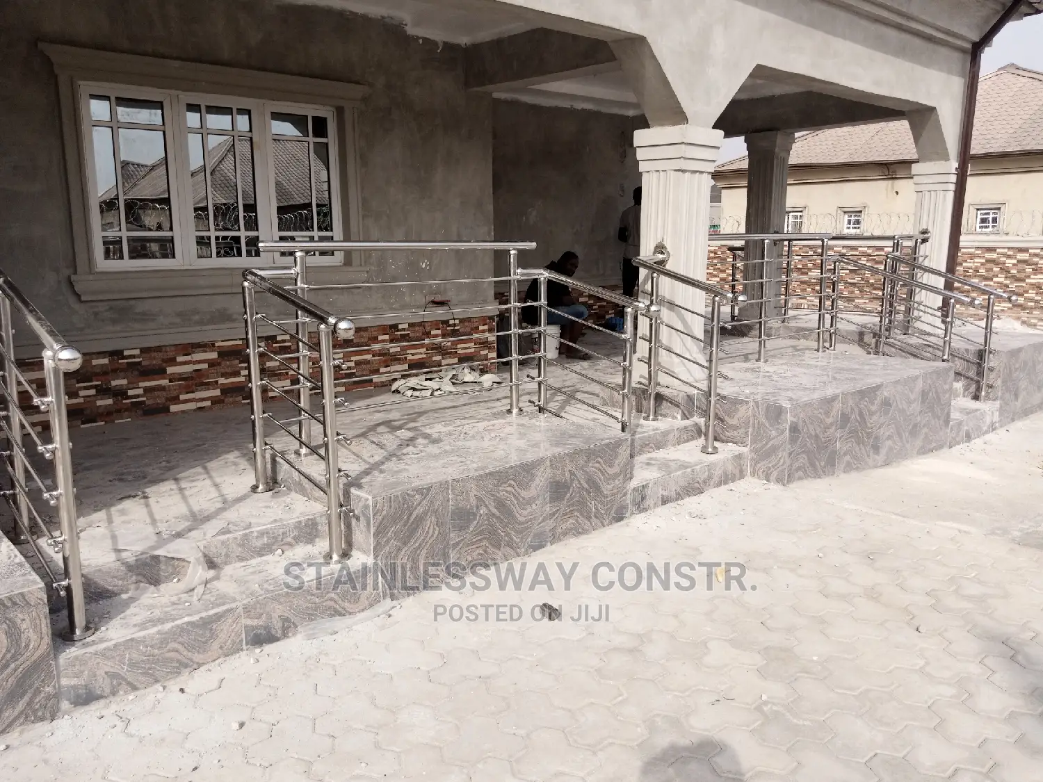 Stainless Railings at NNPC Estate at Lugbe