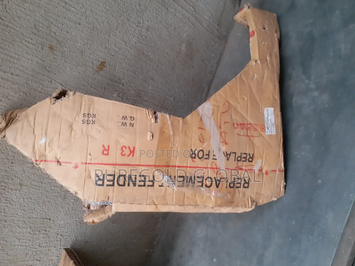 Fender for Kia Cerato 2012