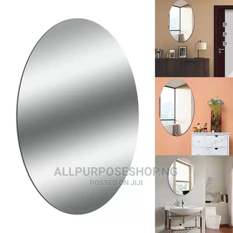 Oval Stick Mirror
