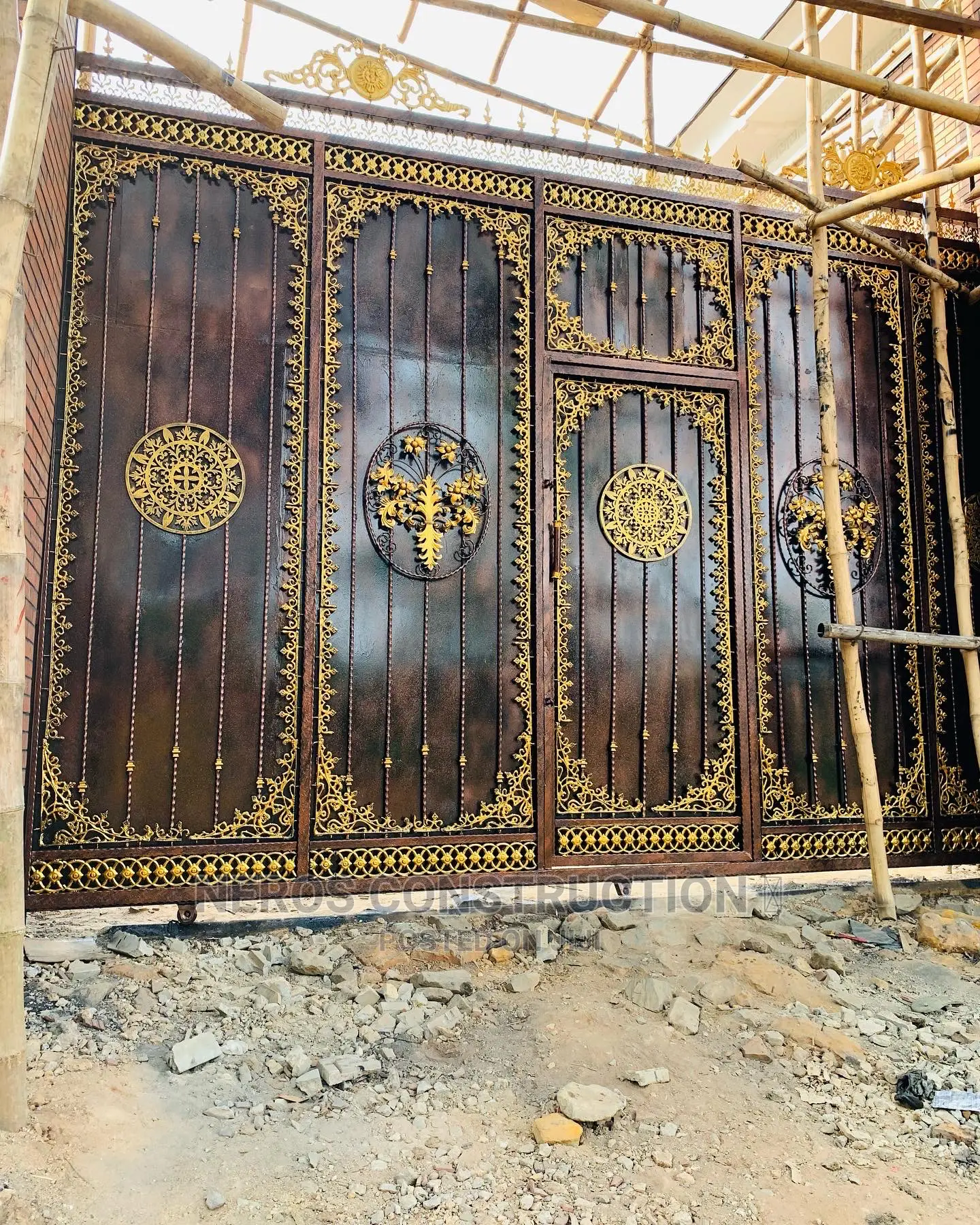 Wrought Iron Gate Sliding.