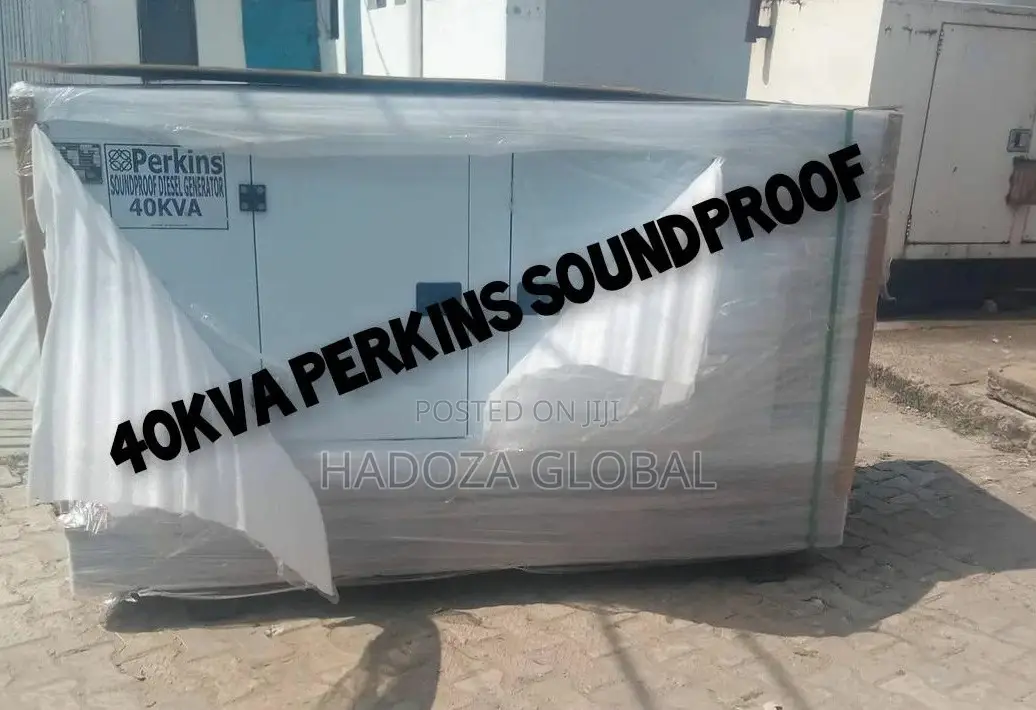 Uka Perkins 40kva Soundproof Generator