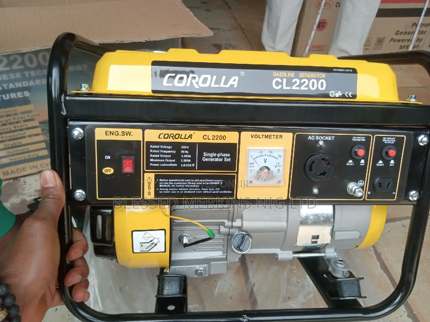 Corolla Petrol Generator 1.5kva