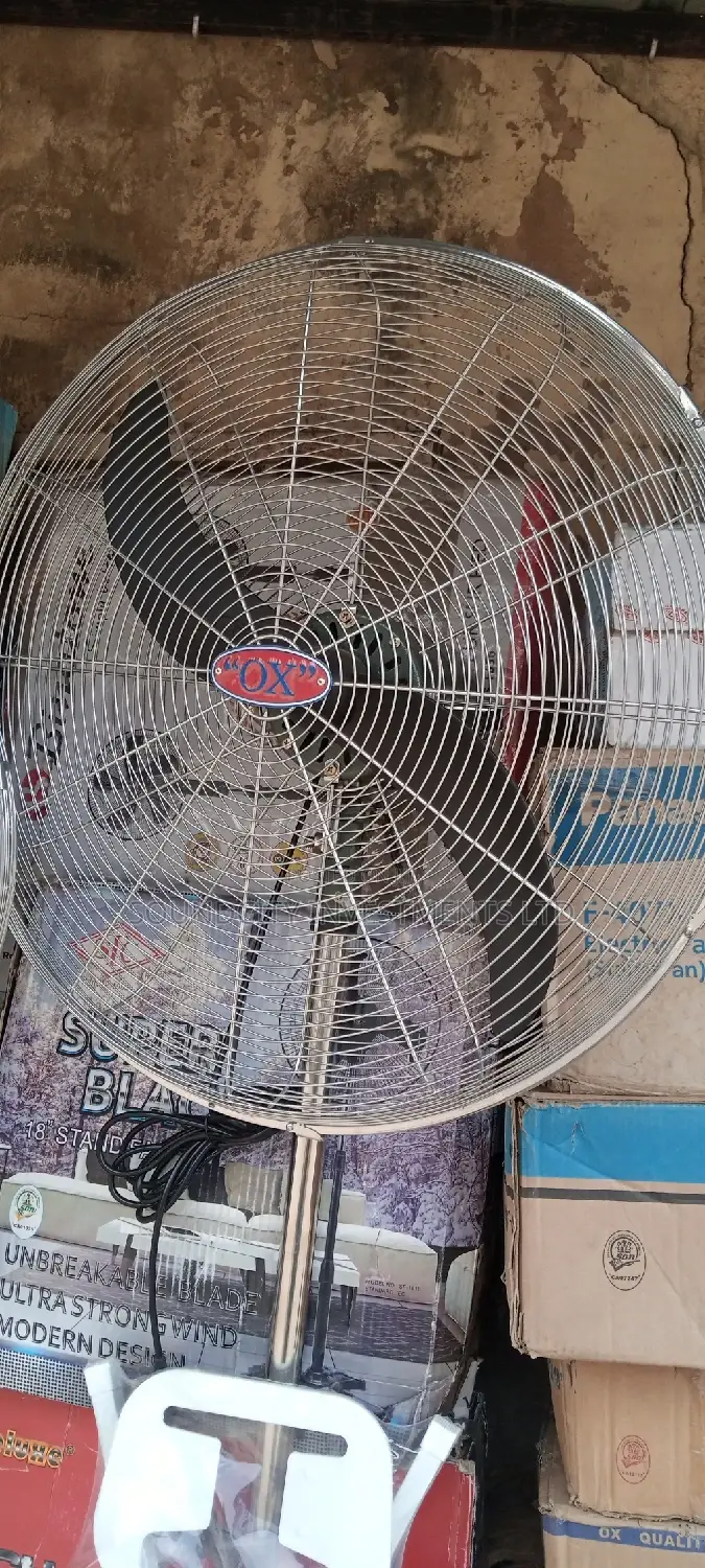 26" Ox Industrial Standing Fan