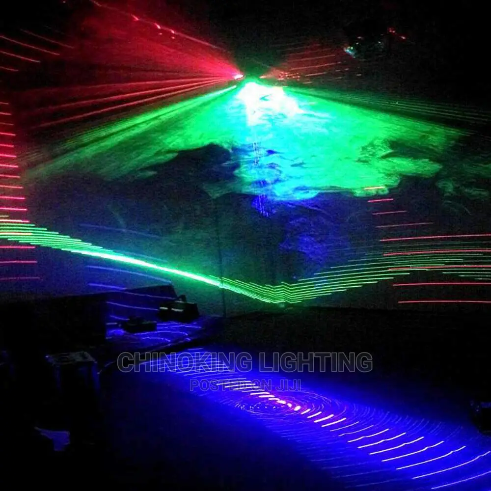 RGB Moving Head Light LED Radiant Laser Projector Beam
