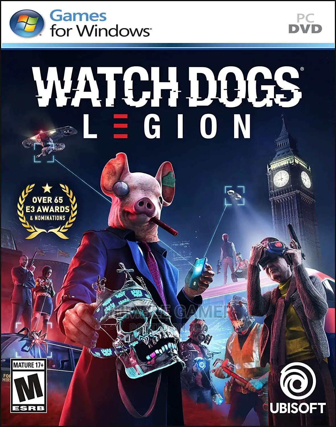 Watch Dogs: Legion PC And Laptop Game DVD Discs Available