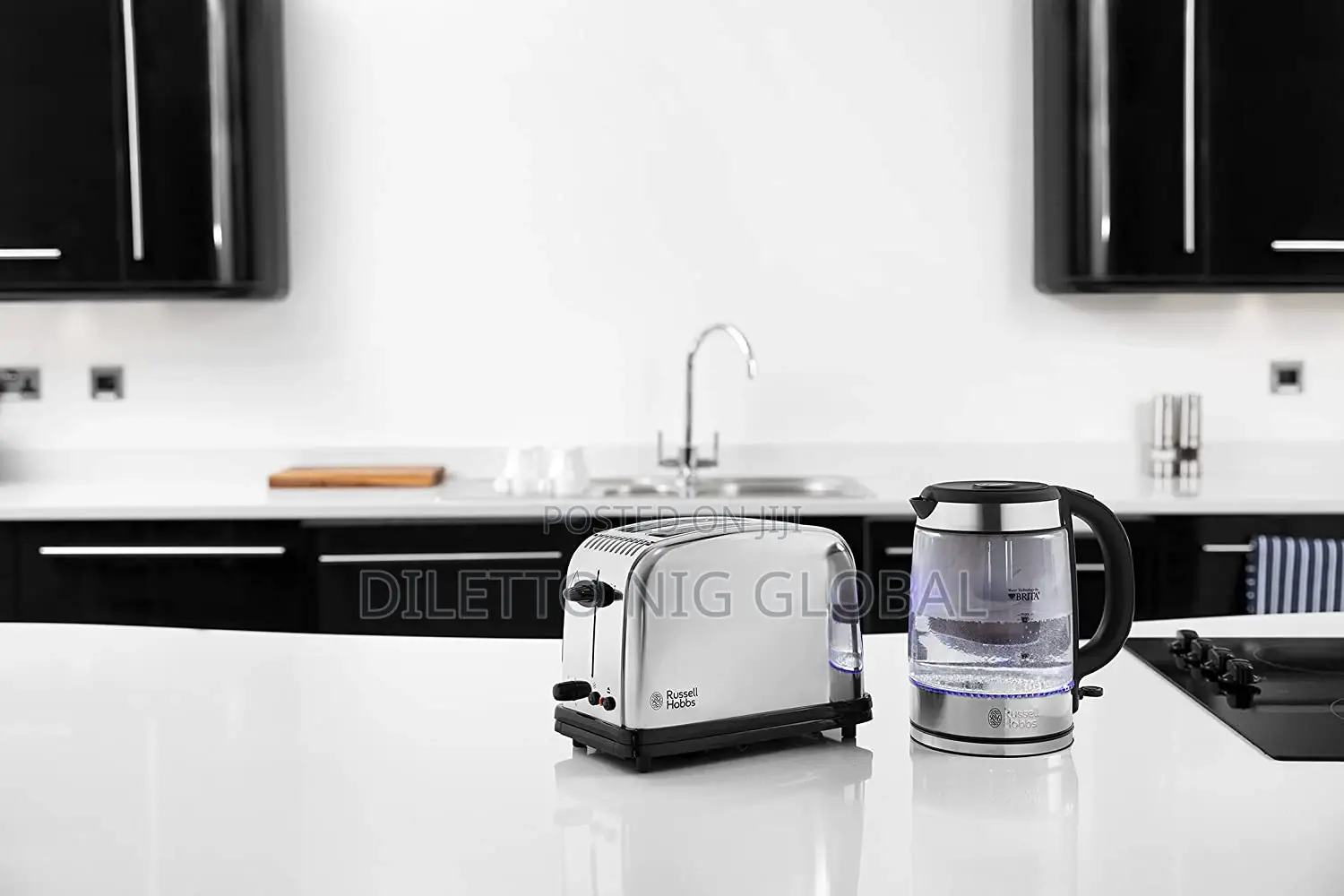 Russell Hobbs Brita Purity Glass Filter Kettle