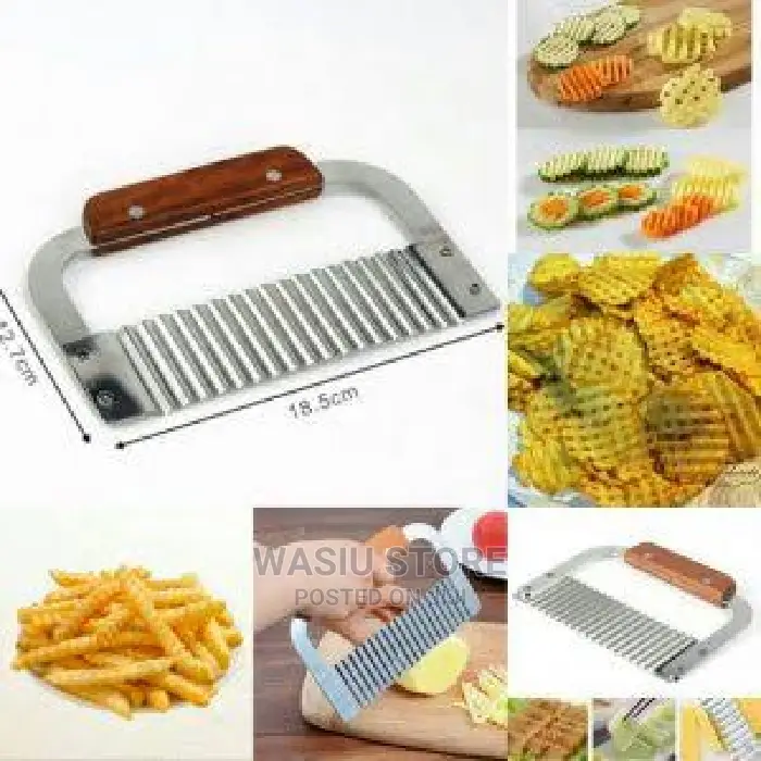 Stainless Steel Crinkle Wavy Cutter
