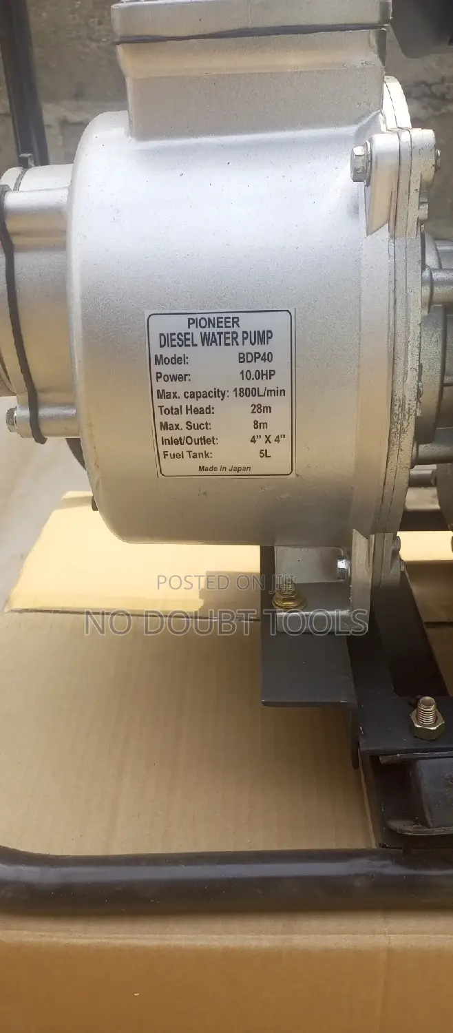 4" Pioneer Diesel Water Pump