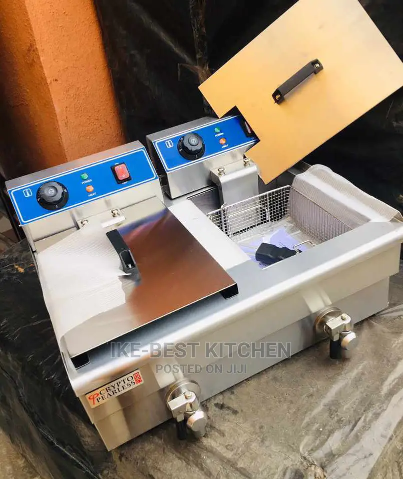 Fryer With Dispenser