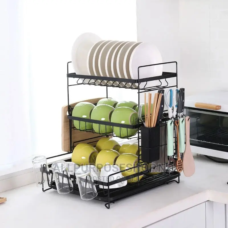 3 Layer Plate Rack