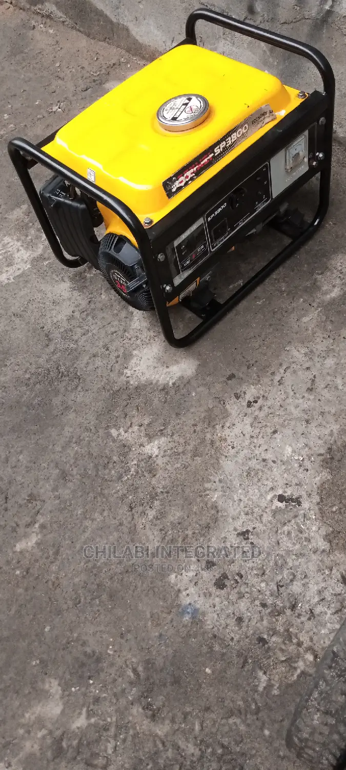 Few Months Old 1.8KVA SENWEI SP3800 Medium Size Generator