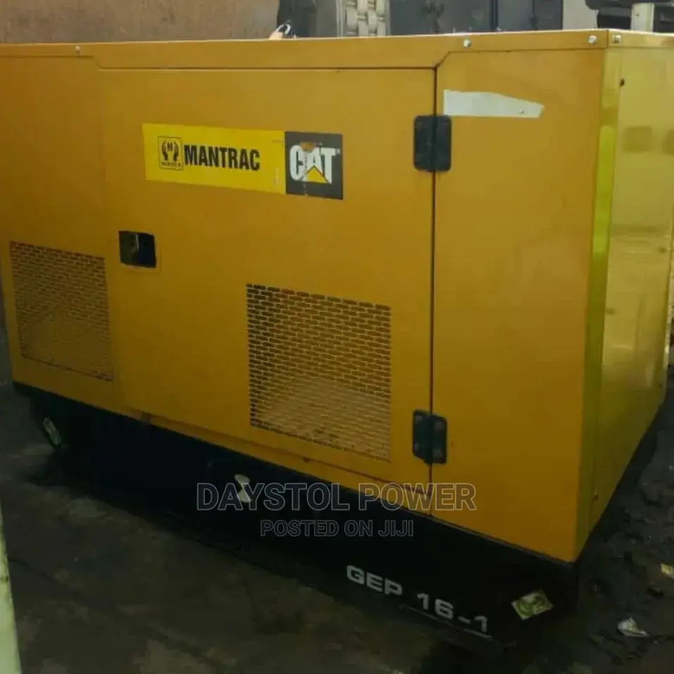 Super Clean 15/16kva Cat Mantrac Soundproof Diesel Generator