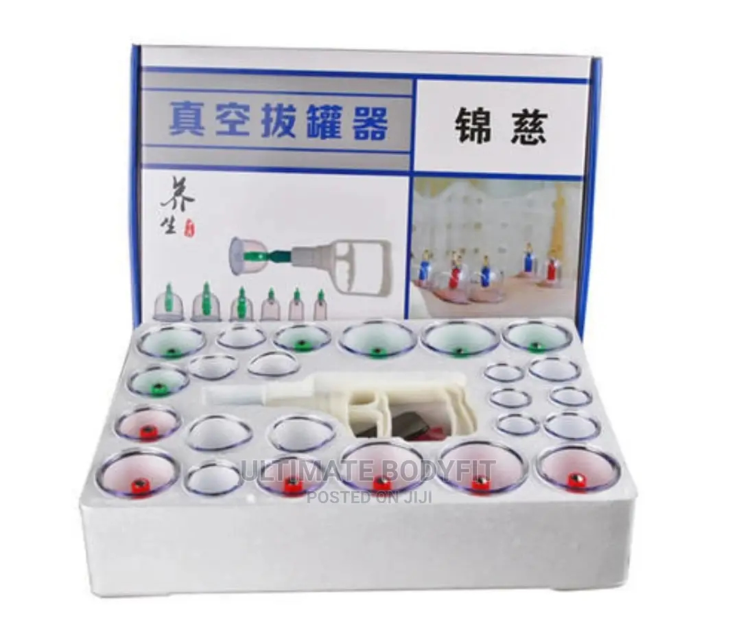 Brand New 24cups Cupping Therapy Vacuum Suction Set