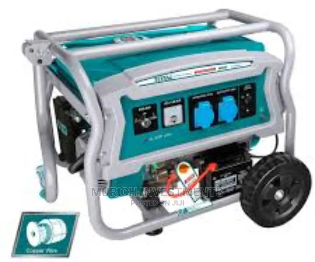 Total 3.5kva Key Start Full Copper Gasoline Generator.