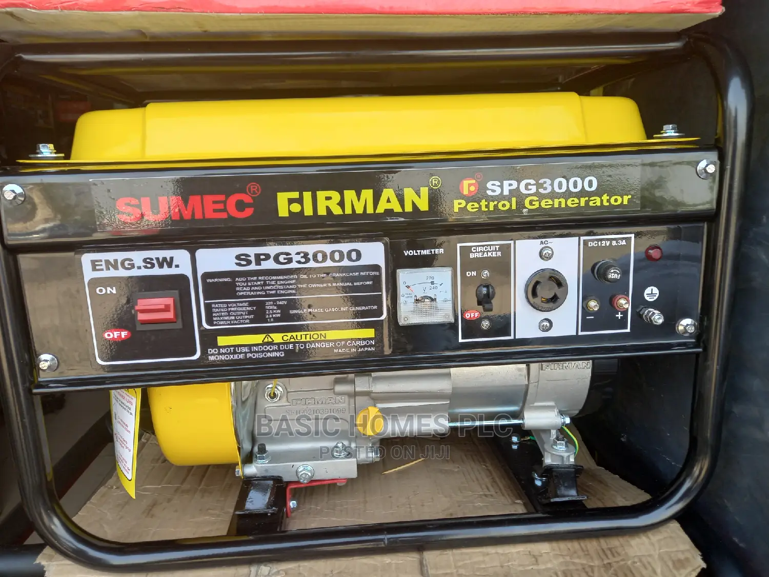 Sumec Firman Manual 3000 Generator