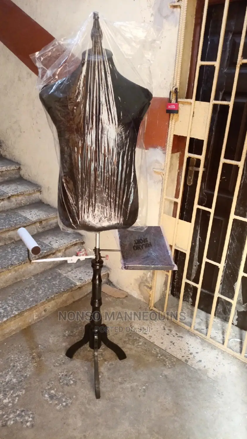 Male Dressform With Shoe and Trouser Stand