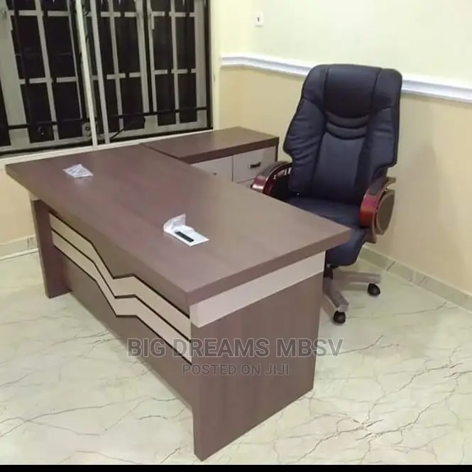 Big Leather Executive Chair,Table