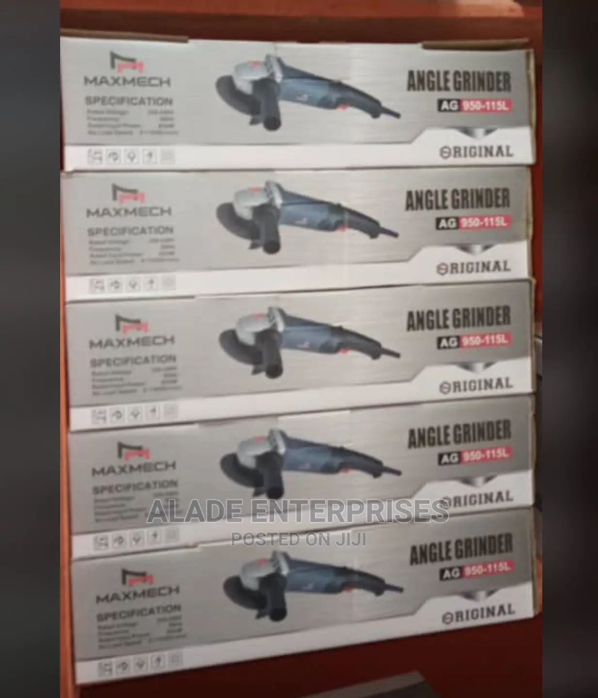 Maxmech 115 Long Body Grinder