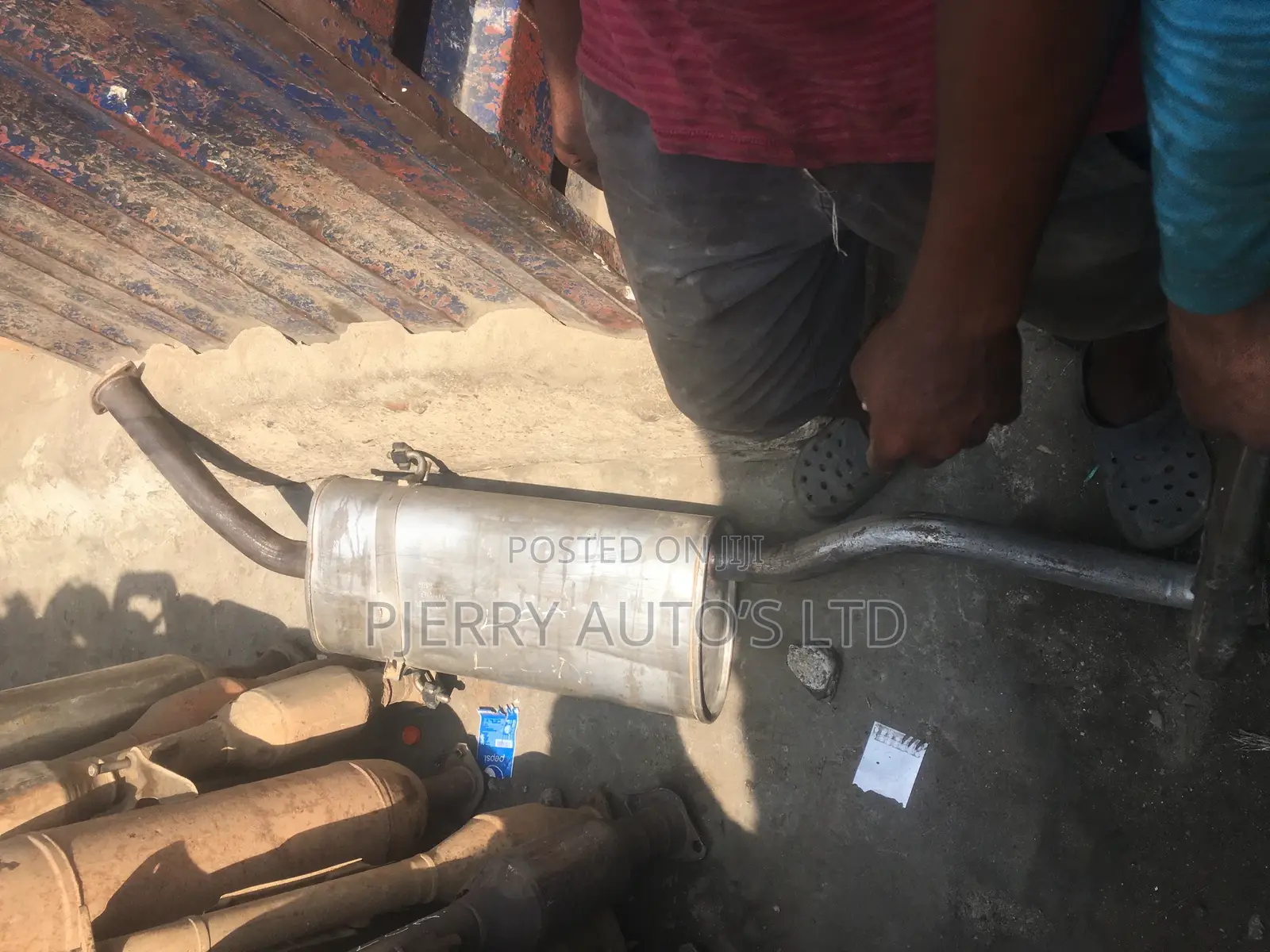 Toyota Sienna Exhaust Silencer Pot