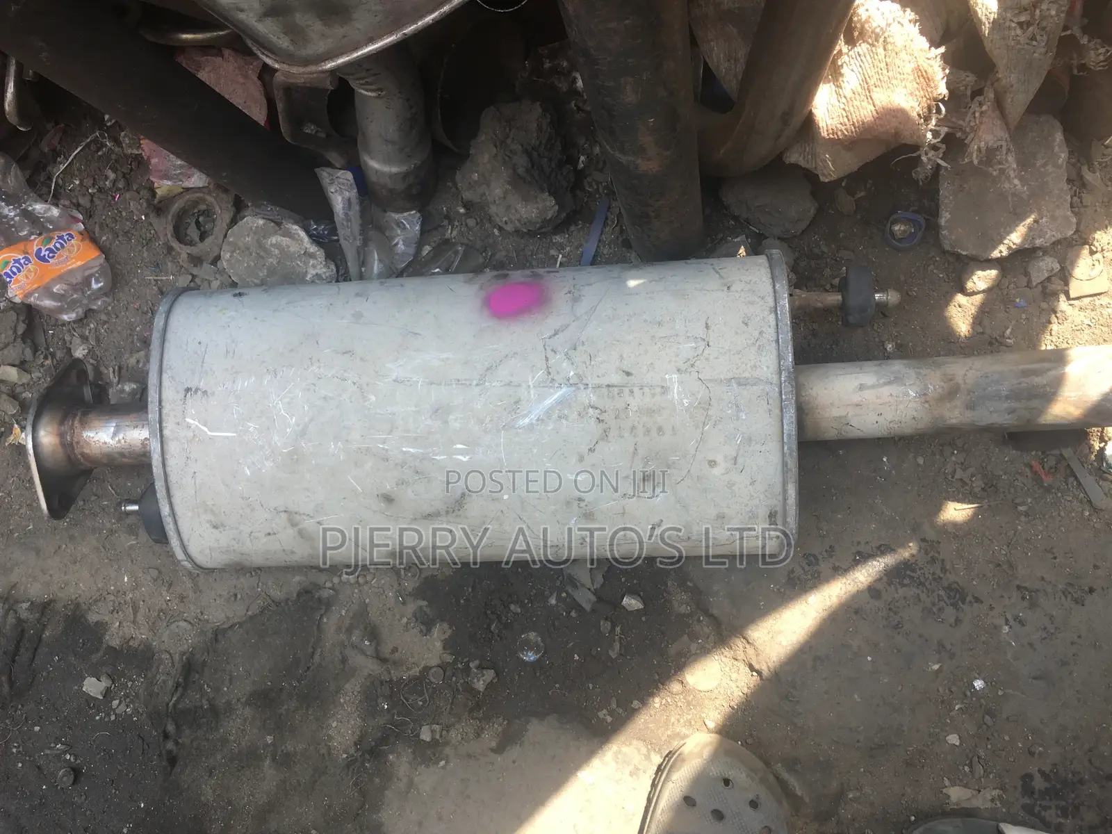 Sienna Exhaust Silencer Pot