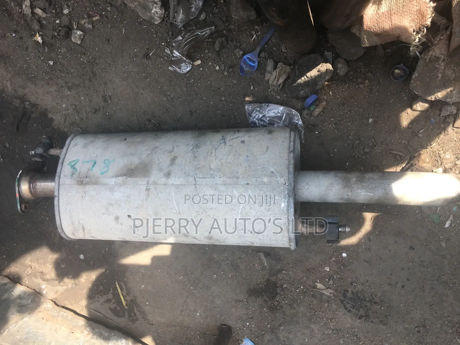 Sienna Exhaust Silencer Pot