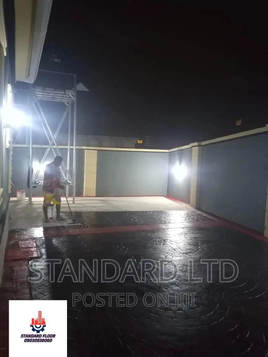 New Outdoor Stamping Floor