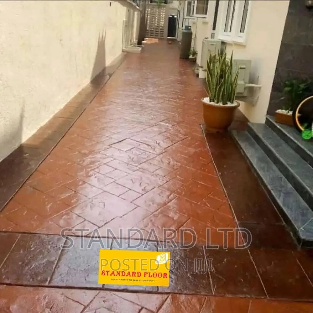 New Outdoor Stamping Floor