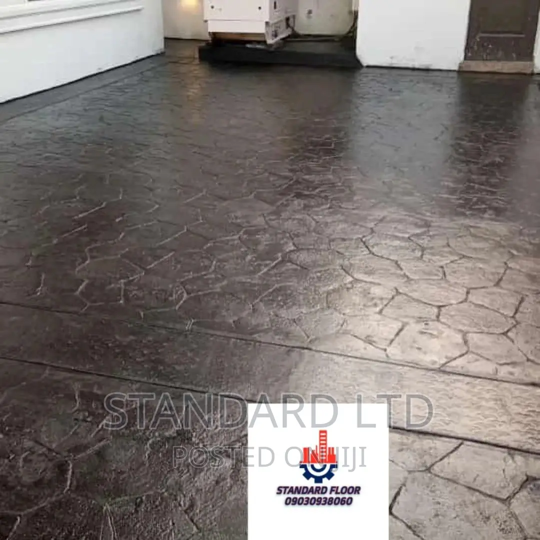 New Outdoor Stamping Floor