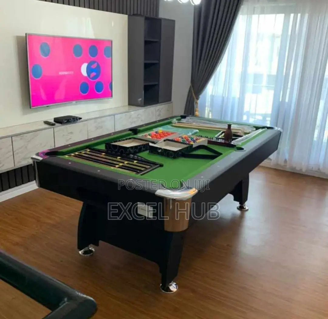 8ft American Fitness Pool Table GF